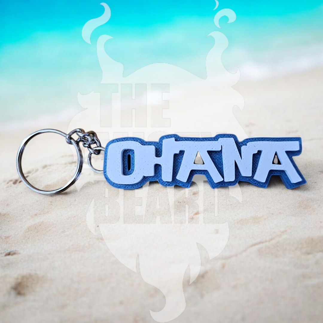 Ohana Keychain - Set of 5 – The Misty Beard (PTY) LTD